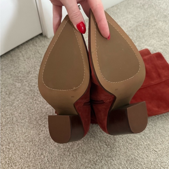 NEW without box Vince Camuto Women's Grathlyn Knee High Boot in Tomato - Picture 4 of 5